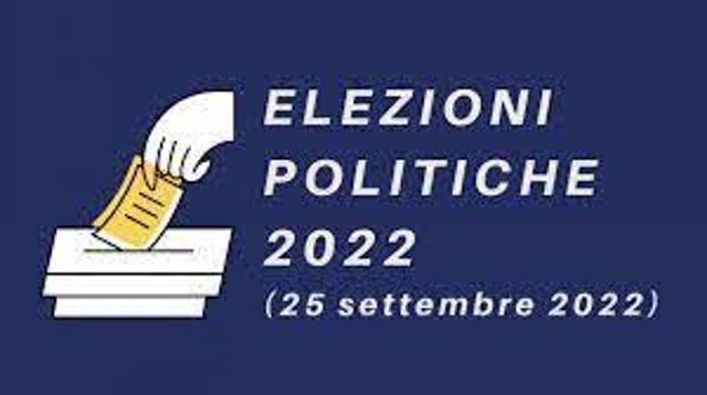 Elezioni  Politiche del 25 settembre 2022